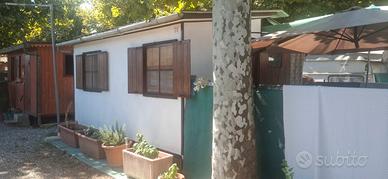 Roulotte stanziale con pre ingresso