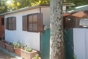 Roulotte stanziale con pre ingresso