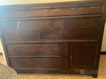 MADIA RESTAURATA IN LEGNO