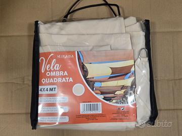 Vela ombra Quadrata 4x4