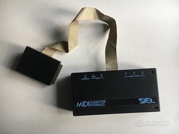 Rara iterfaccia midi Siel per Commodore 64