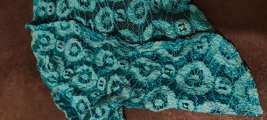 coprispalle corto pizzo