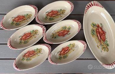 Set ceramica antipasto mare