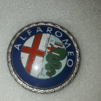 Logo Alfa Romeo circolare vintage d'epoca