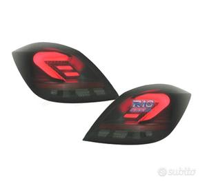 FANALI OPEL ASTRA H 5P 05-10 CARDNA FULL LED NERO 