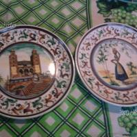 2 Piatti in ceramica d'autore Luigi Gerbino