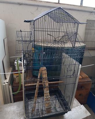 gabbia per pappagalli 