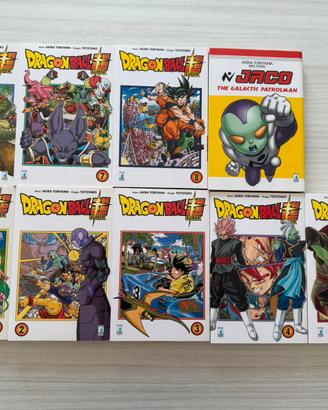 Dragon Ball Super 1-8 + Jaco manga Star Comics