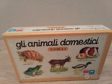TOMBOLA - GLI ANIMALI DOMESTICI