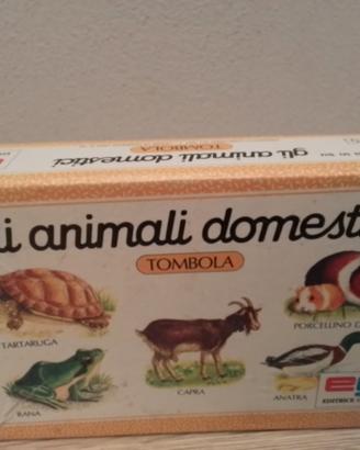 TOMBOLA - GLI ANIMALI DOMESTICI