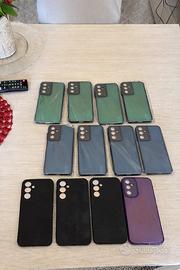 Cover Samsun A16 con vetro protettivo (12 pezzi)