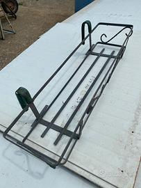 Portafiori / fioriere da terrazzo in ferro battuto