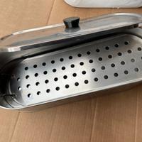 Due Pentole inox per pesci