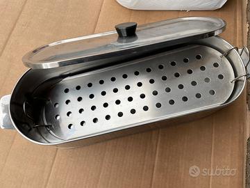 Due Pentole inox per pesci