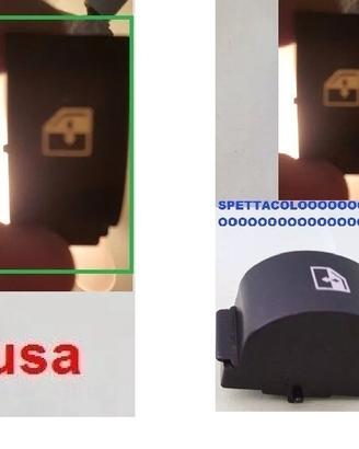 TASTO PULSANTE ALZAVETRO IDEA MUSA PULSANTIERA INT