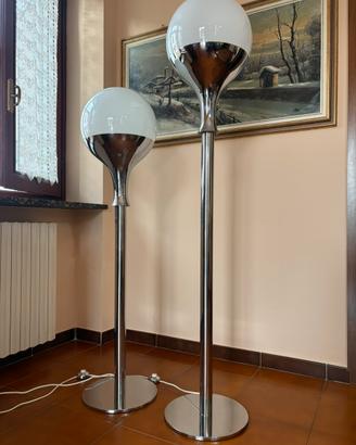 Set due lampade Space Age design anni 70