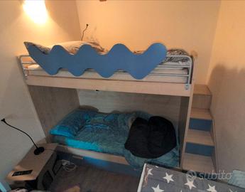 STRUTTURA COMPLETA LETTO A CASTELLO