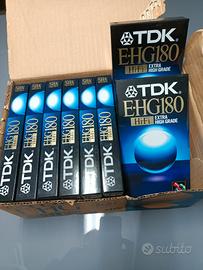 cassette VHS TDK ehg e180