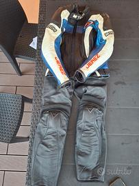 tuta moto giacca + pantaloni 