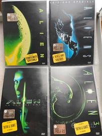 Alien cofanetto 4 DVD 