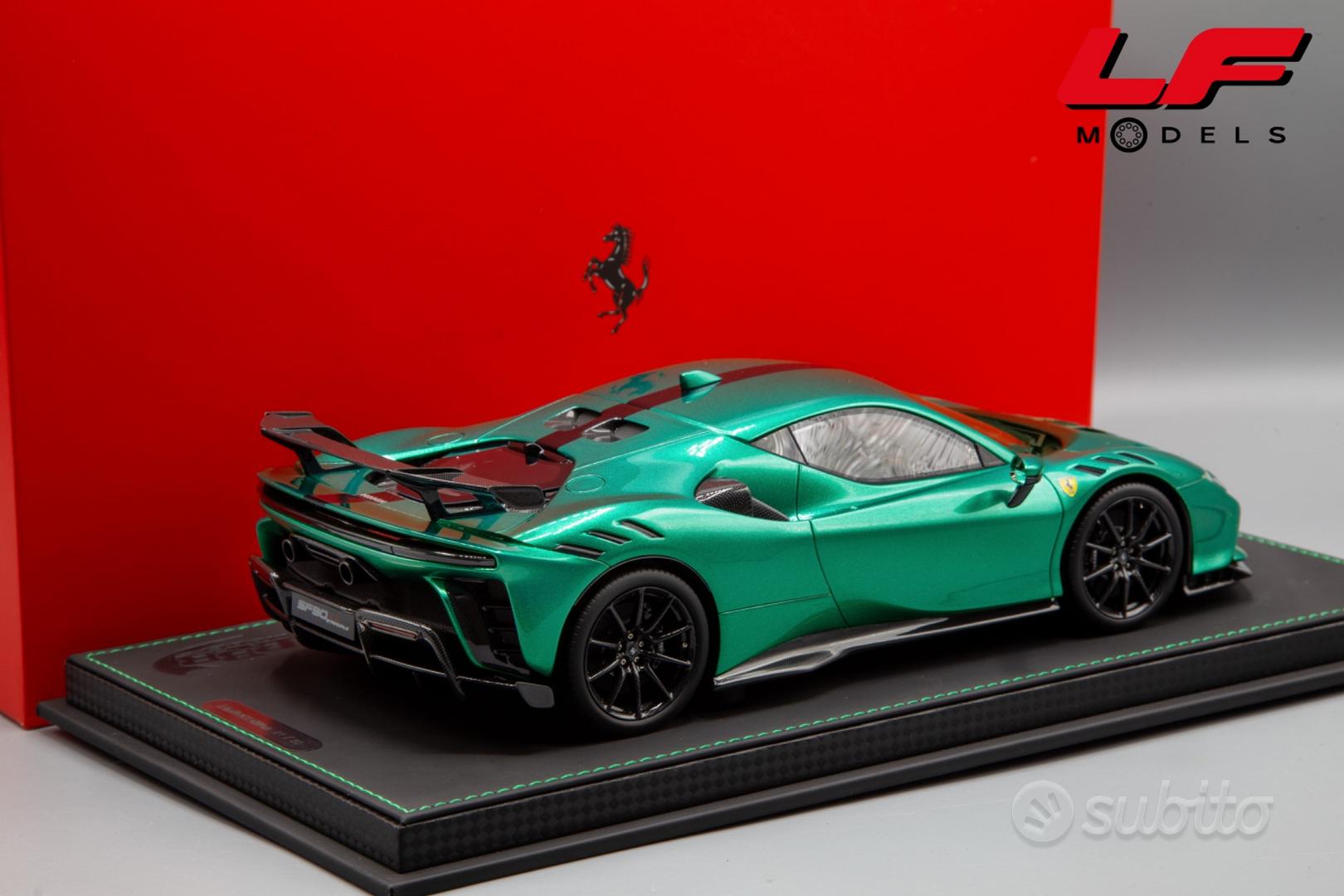 BBR 1/18 Ferrari SF90XX Green Jewel ケース付