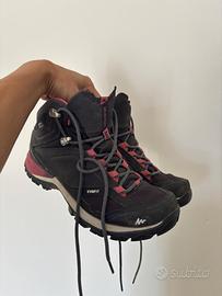 Scarpe da trekking donna MH500 MID impermeabili