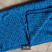 Coperta lana uncinetto