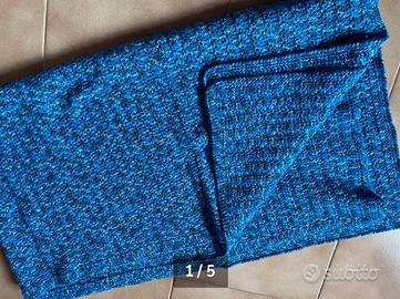 Coperta lana uncinetto