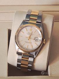 Rolex Datejust 16233 - Quadante Silver