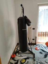 sacco da box con supporto 