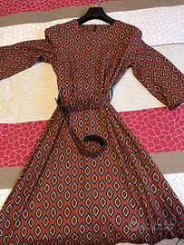 vestito in seta lungo per donna TU