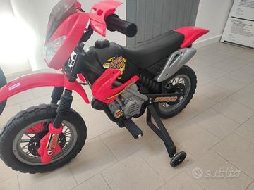 Moto elettrica per bambini stile cross –