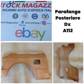 Parafango posteriore dx Autobianchi a112 nuovo del