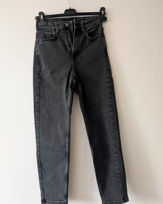 Pantaloni Jeans Neri Stradivarius 