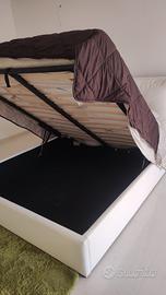 letto contenitore matrimoniale 