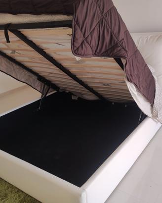 letto contenitore matrimoniale 