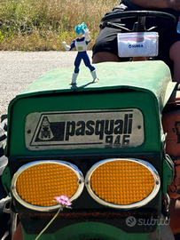 Trattore pasquali con fresa Ascea marina