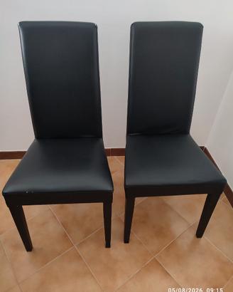 Set 2 sedie ecopelle moderne 🪑🪑