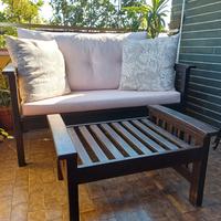 Divano da terrazzo, balcone o giardino