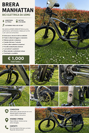BRERA MANHATTAN – BICI ELETTRICA DA UOMO