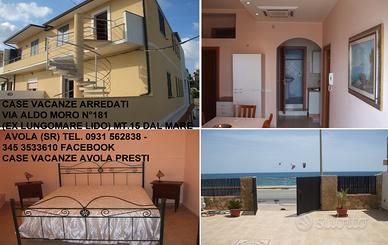 Casa vac. fronte mare 10 mt. Avola(SR) 3453533610