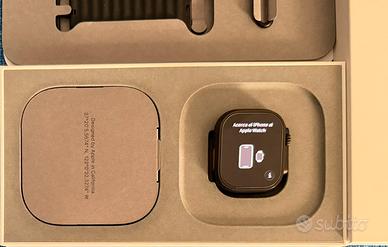 Apple Watch Ultra3 49mm Black Tit Black Ocean Band
