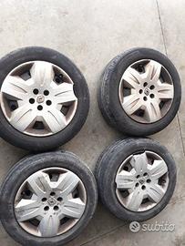 4 cerchi e gomme renault espace 17 p