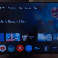 TV TCL 43 pollici smart 4K