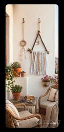 Decorazioni da parete legno Boho Nordico Scandinav