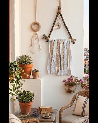 Decorazioni da parete legno Boho Nordico Scandinav