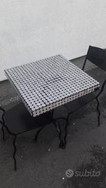Tavolo ferro battuto