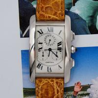 Cartier Tank America cronoreflex ref.2312 oro 18kt