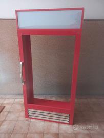 Espositore vetrina Frigorifero tipo Smeg