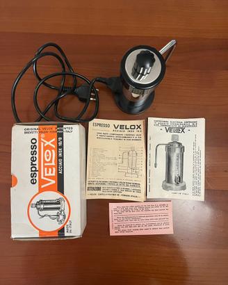Velox Espresso Acciaio Inox- Caffettiera Elettrica